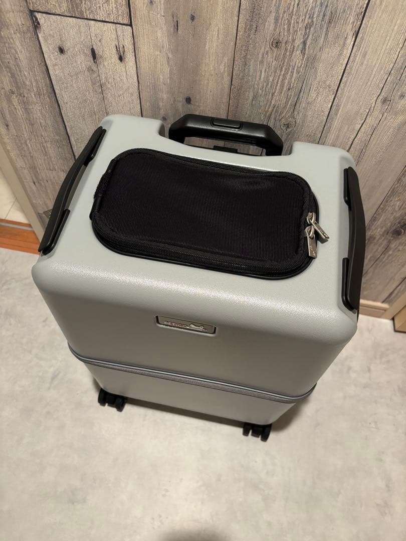 PETICO ペットキャリー Mサイズ グレー　①