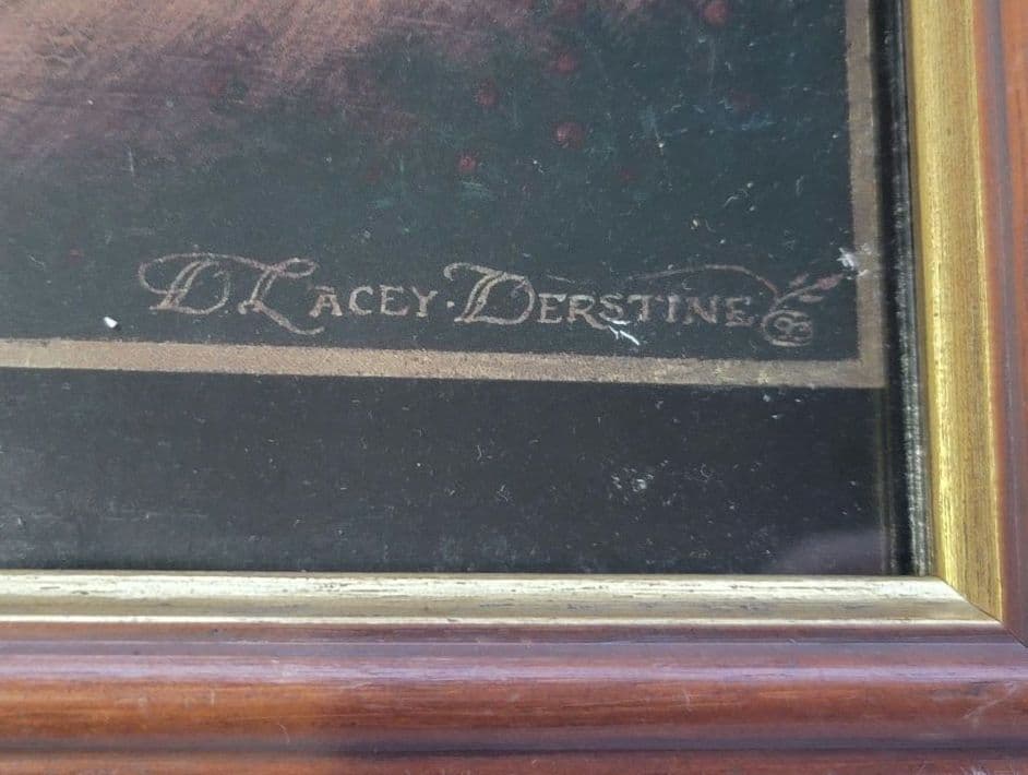 D. Lacey-Derstine、D レイシー ダースティン きつねの絵