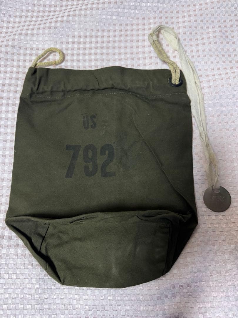 米軍 実物 50年代 貴重品袋 792