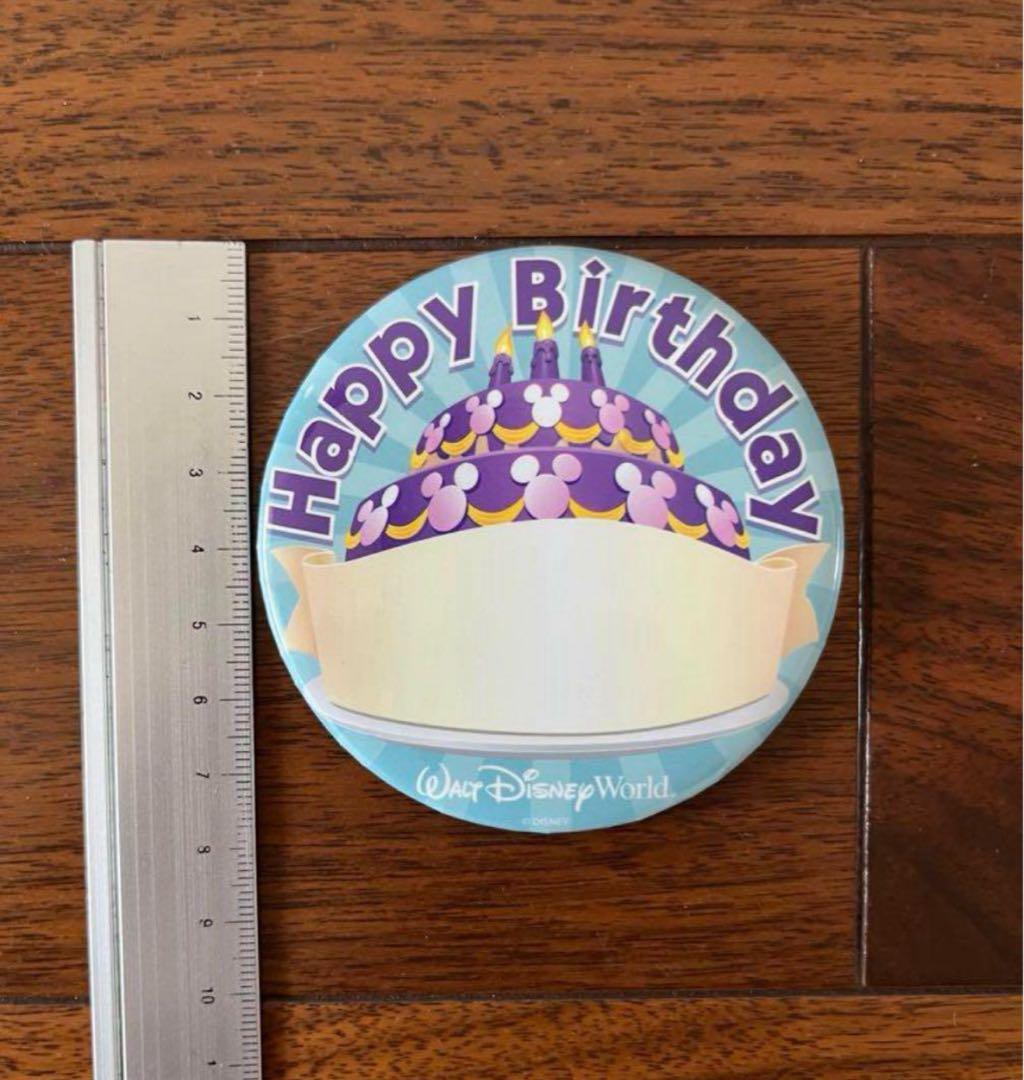 【限定】ディズニーワールド フロリダ 缶バッチ 6個　セット