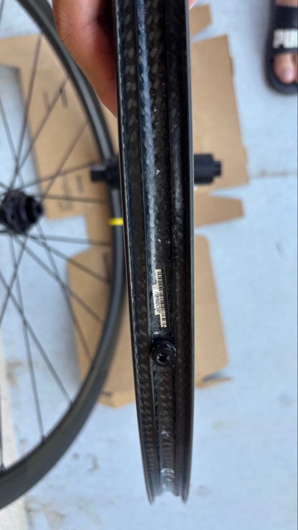 N*h様 マビック　SLR32 カーボンDISCホイール