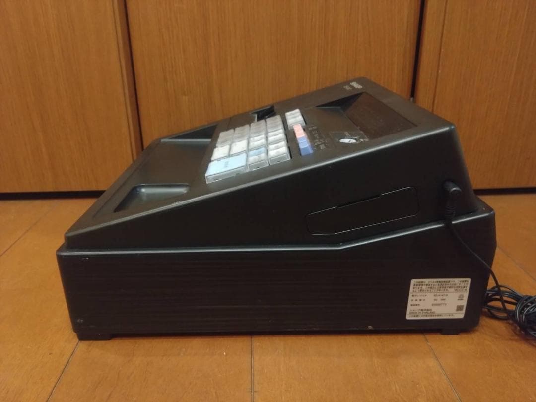 難あり 動作確認済 SHARP XE-A147 電子 レジスター 鍵2個 ★