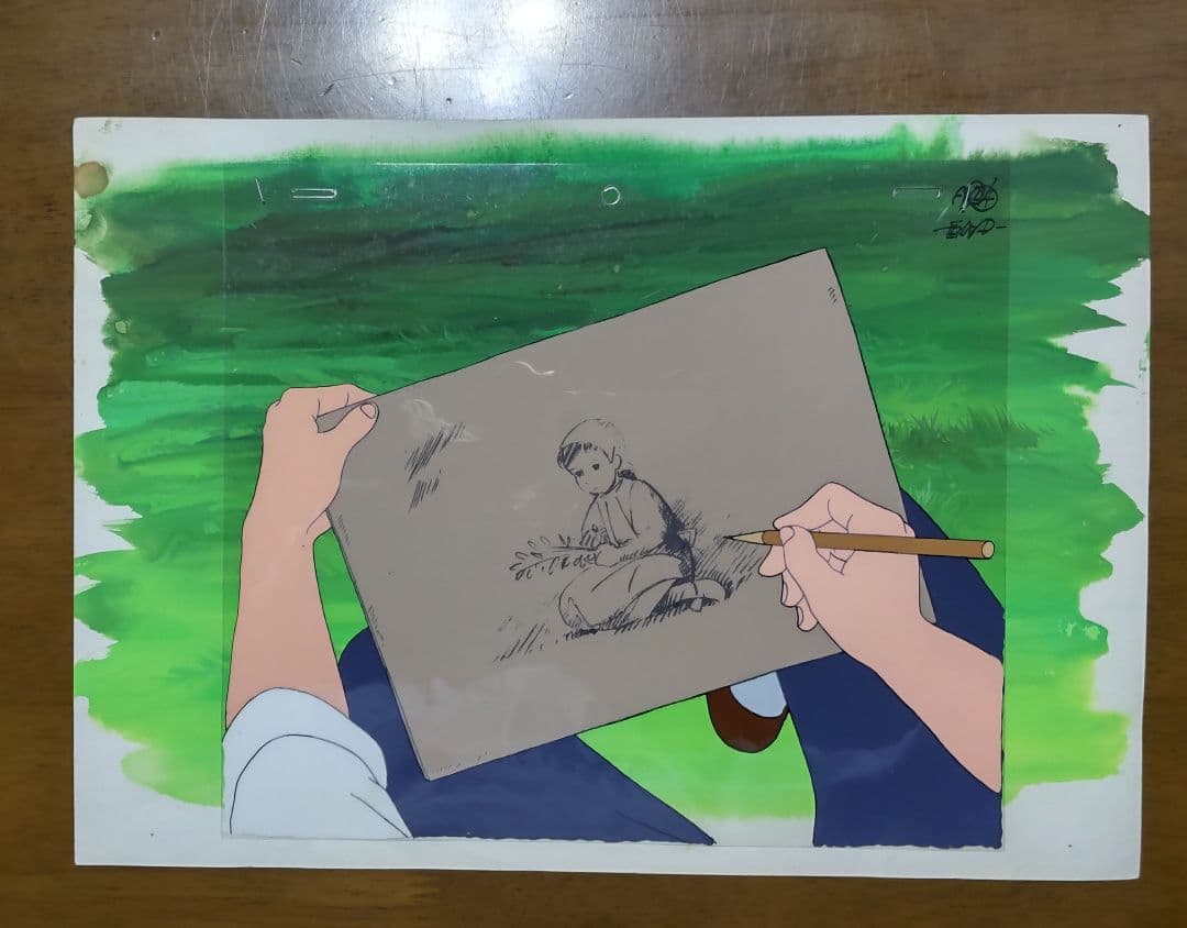 牧場の少女カトリ　セル画、レイアウト、原画