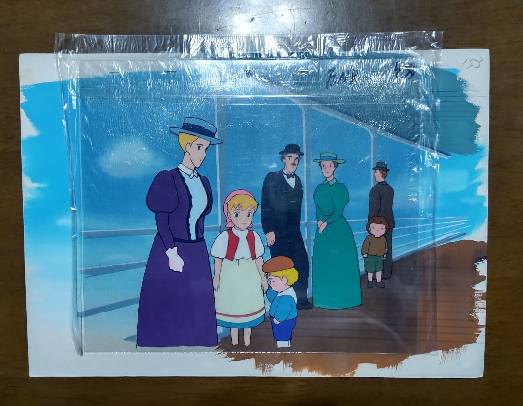 牧場の少女カトリ　セル画、レイアウト、原画