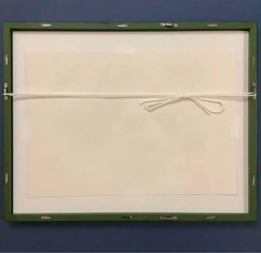 絵画・額縁・版画・織田 義郎・新品未使用・アムステルダムⅫⅠ・エッチング・美術品