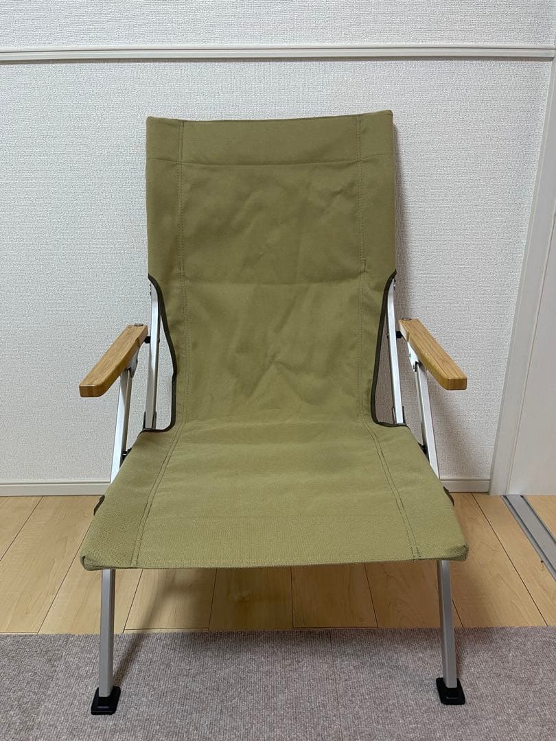 【美品】スノーピークローチェア30 カーキ色2個セット
