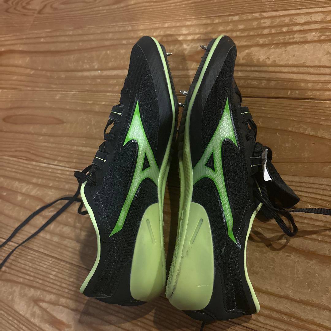 Mizuno スパイクシューズ ブラック/ライム　FLV1223 26センチ
