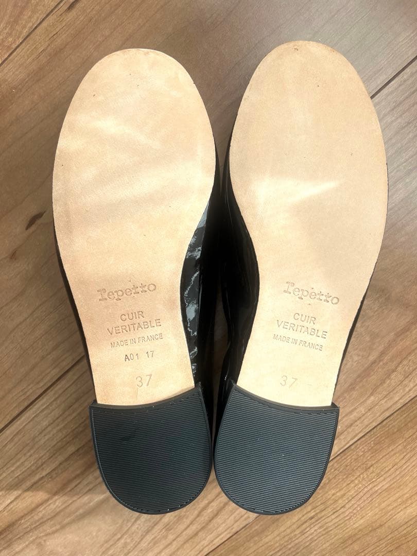 美品　Repetto バレエシューズ　NOIR(黒)