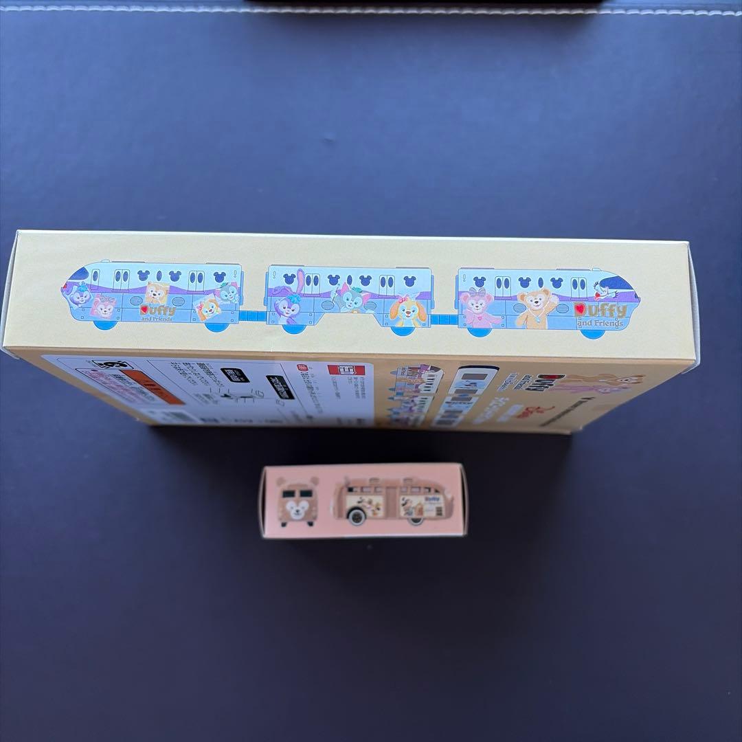 新品未使用　ディズニーリゾートライン3個セット　ダッフィバス