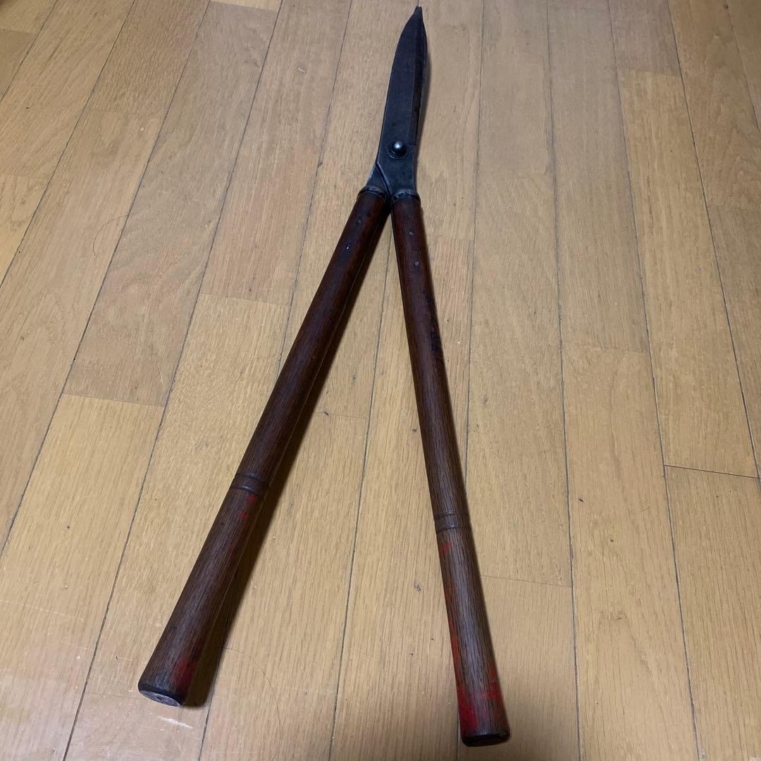 刈込鋏  越前特選　越前鍛冶 刈込ばさみ　古道具