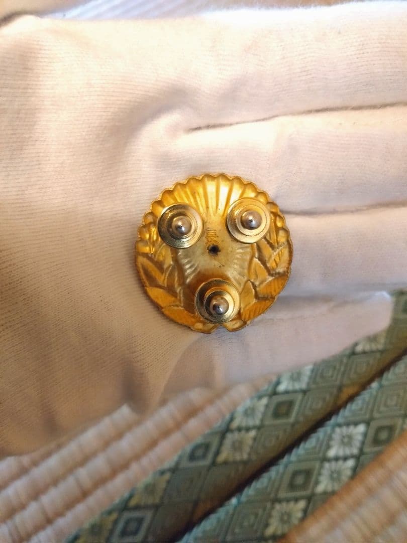 【レプリカ】署長章 徽章 胸章 ピンバッジ