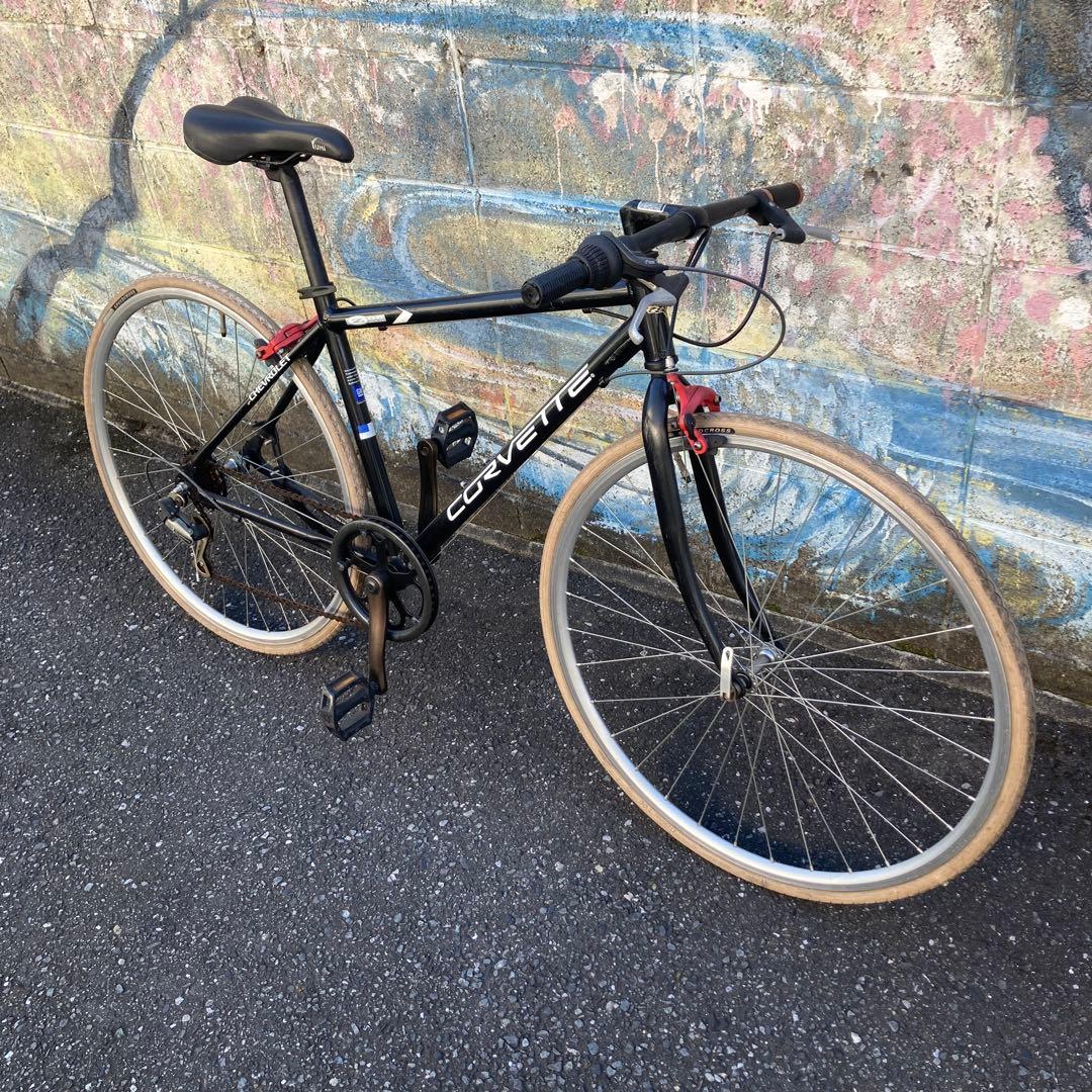 クロスバイク　6速　整備済み　街乗りに最適！ コルベット クロスバイク 700C