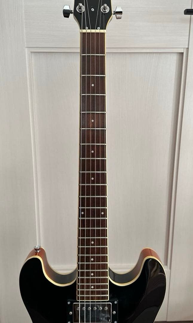 (中古) セミアコ　エレキギター (メーカー不明)サンバースト