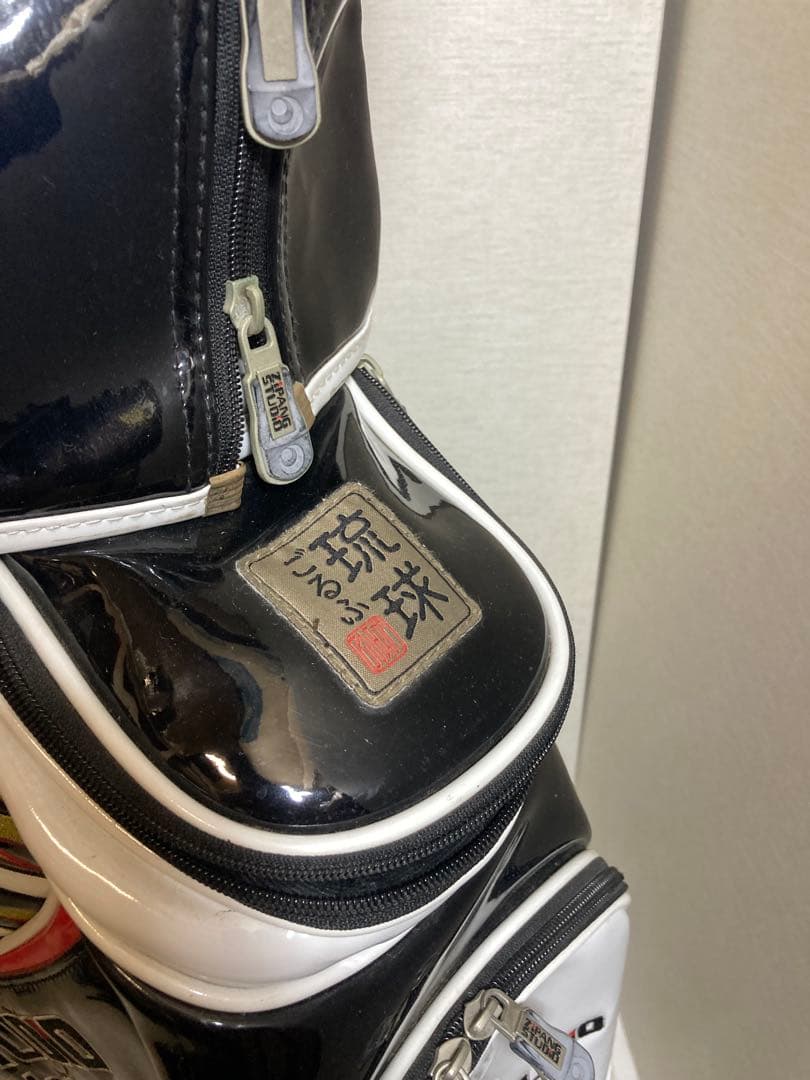 希少　ZIPANG STUDIO 琉球ゴルフ　ドラゴンキャディバッグ