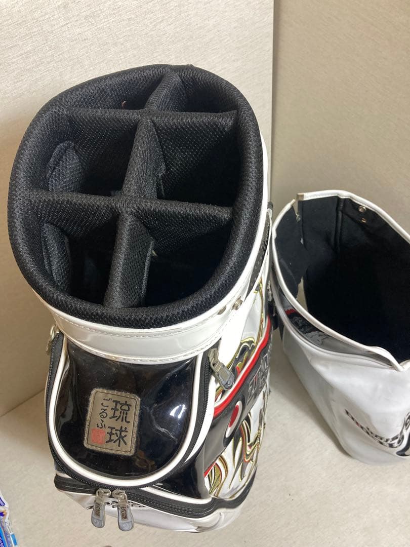 希少　ZIPANG STUDIO 琉球ゴルフ　ドラゴンキャディバッグ