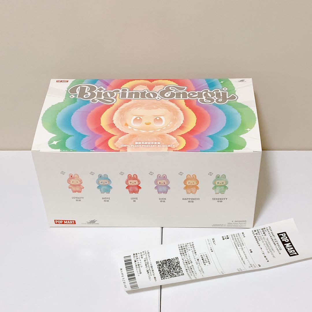 【即日発送】POPMART LABUBU Big into Energyレシート