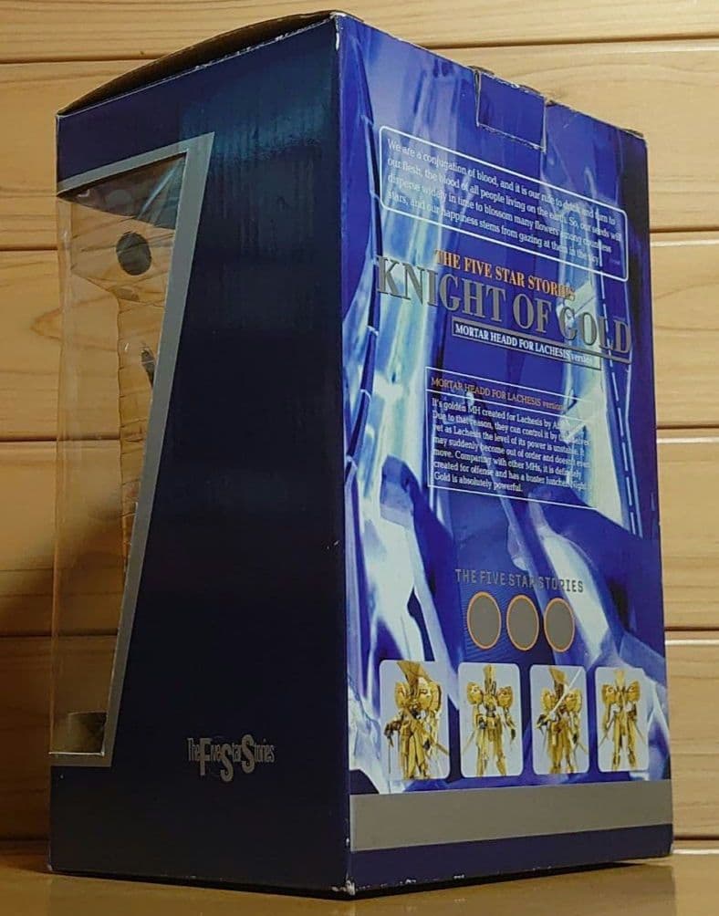 海洋堂ナイトオブゴールドKNIGHT OF GOLD 中古品 ファイブスター物語