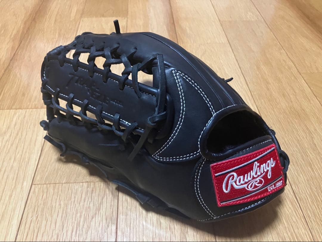 Rawlings ローリングス　軟式　グローブゲーマ ー　ブラック左投げ外野手用