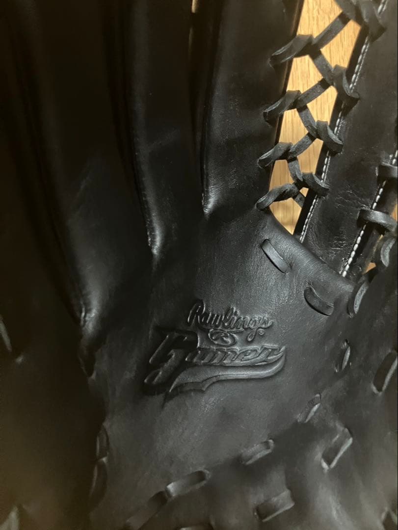 Rawlings ローリングス　軟式　グローブゲーマ ー　ブラック左投げ外野手用