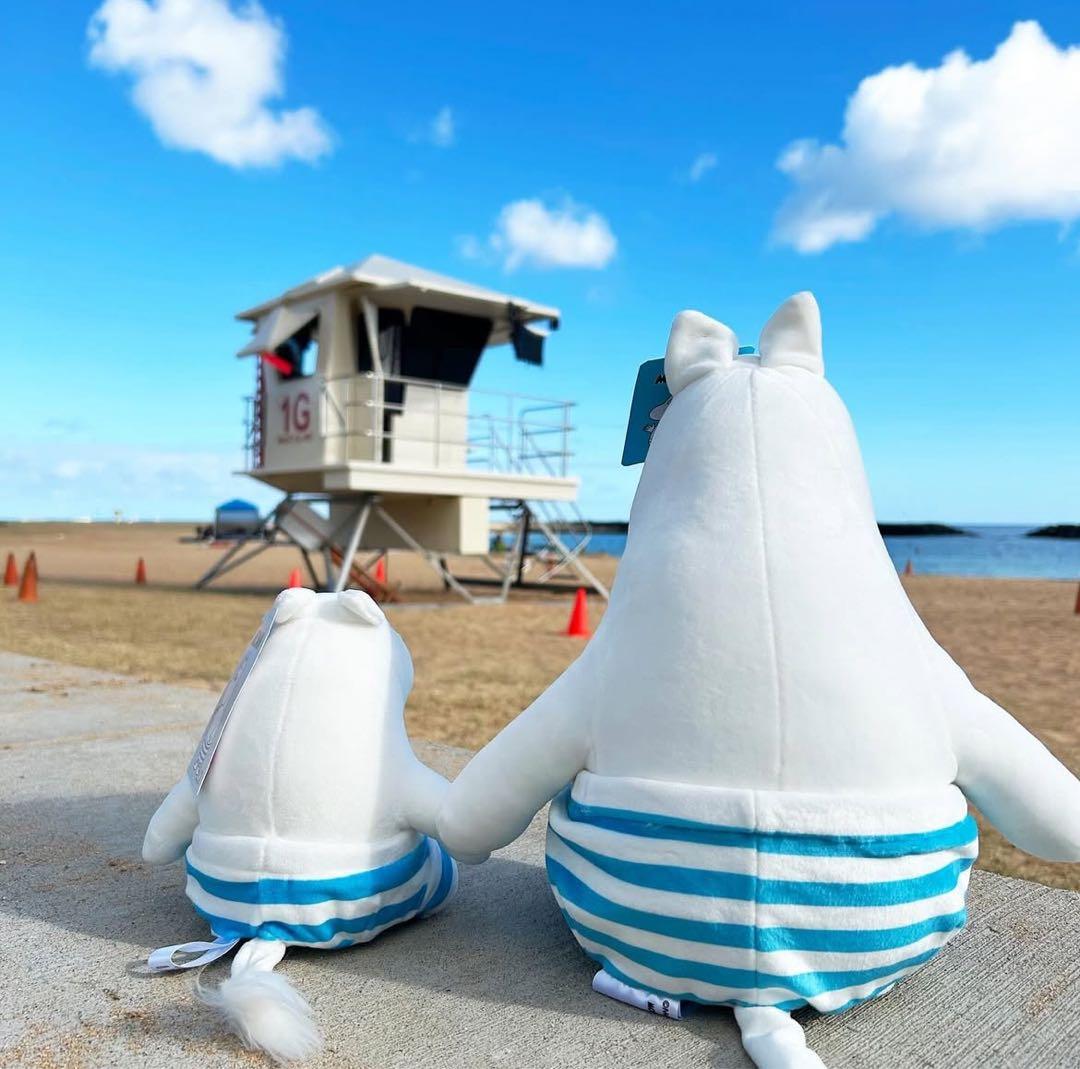 【おが】ハワイ限定 水着ムーミンぬいぐるみ ラージサイズ