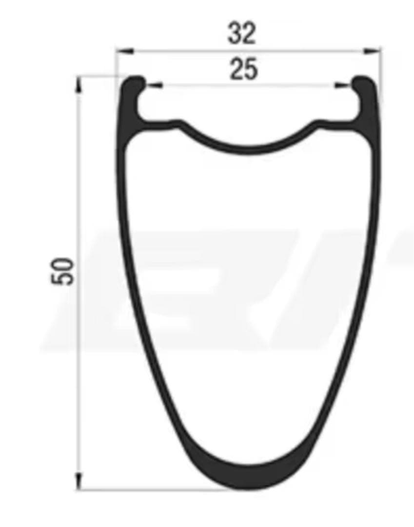 カーボンスポークホイール 前後セット