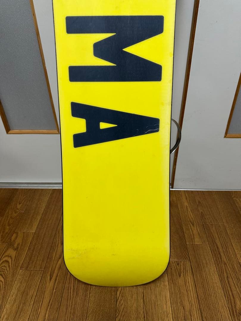 美品ツマ ZUMA LAVA 143cm スノーボード ビンディングセット