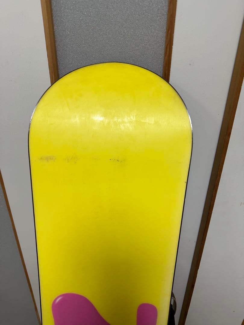 美品ツマ ZUMA LAVA 143cm スノーボード ビンディングセット