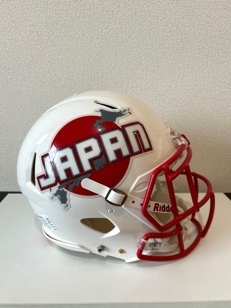 アメリカンフットボール　日本代表ヘルメット　riddell