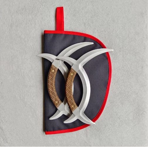 【子午鴛鴦タンタル】2本日本刀　模造刀　 肋差 短刀 刀装具 鑑賞用 贈り物 A