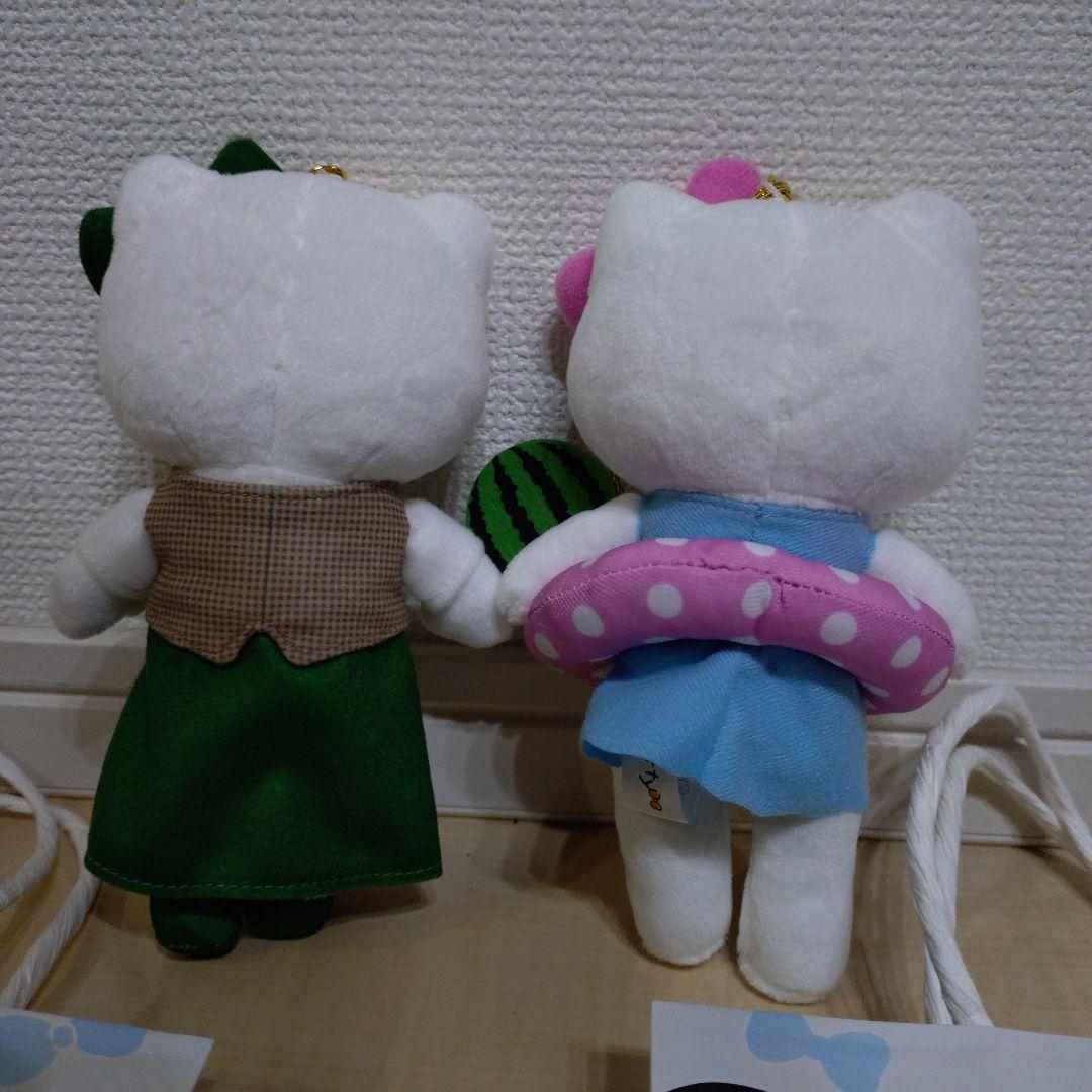 ハローキティ ぬいぐるみキーホルダー セット