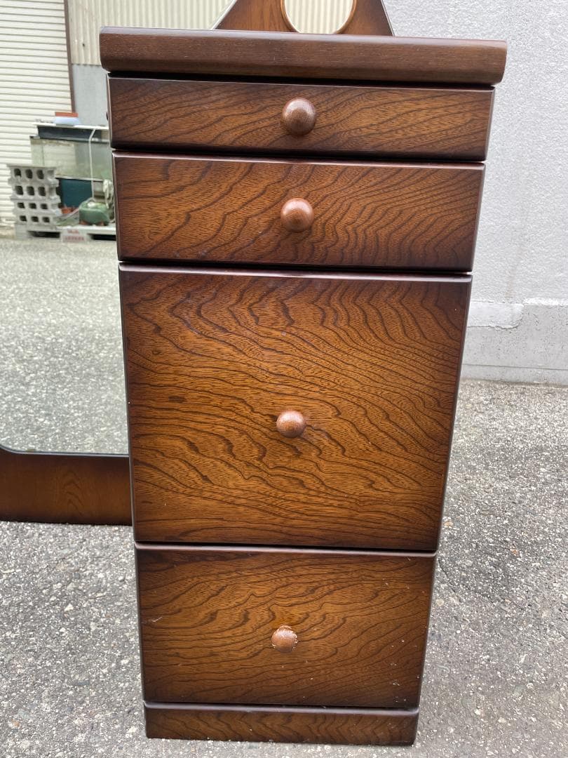 ★引取価格★ 昭和 レトロ 家具 ドレッサー 日本板硝子 ハイミラー 化粧台