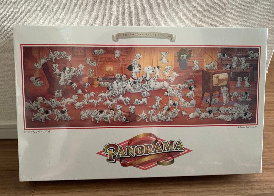 ディズニーキャラクター パノラマジグソーパズル 101匹わんちゃん大行進 廃盤品