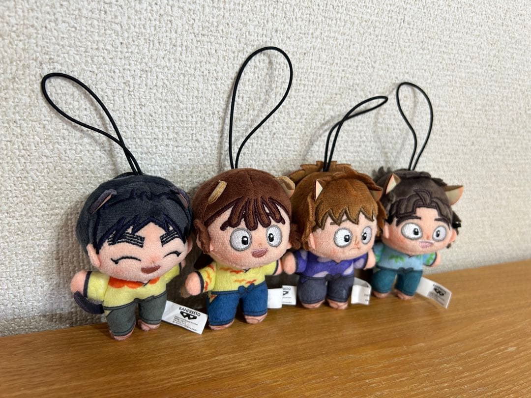 忍たま乱太郎 ナンジャタウン ほわぬい 猫耳ver 尾浜勘右衛門 不破雷蔵他