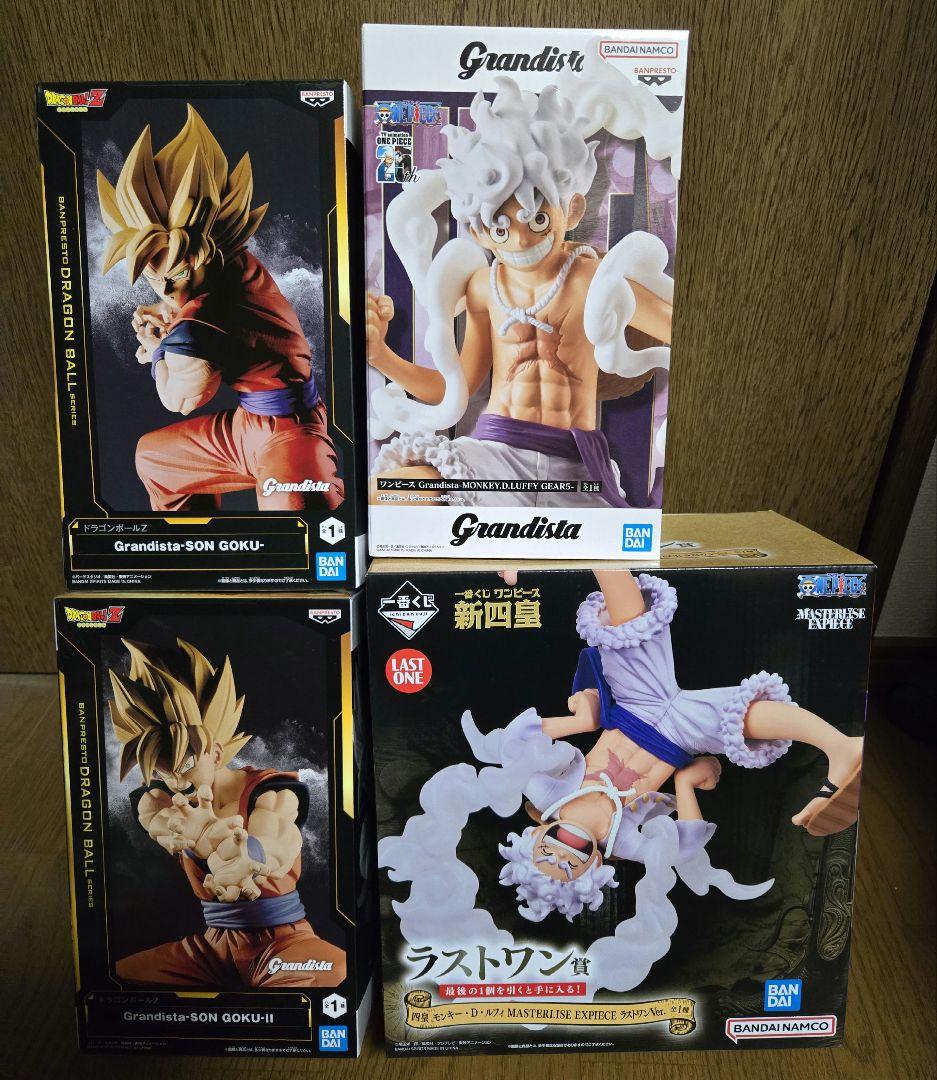 ワンピース　ドラゴンボールフィギュア