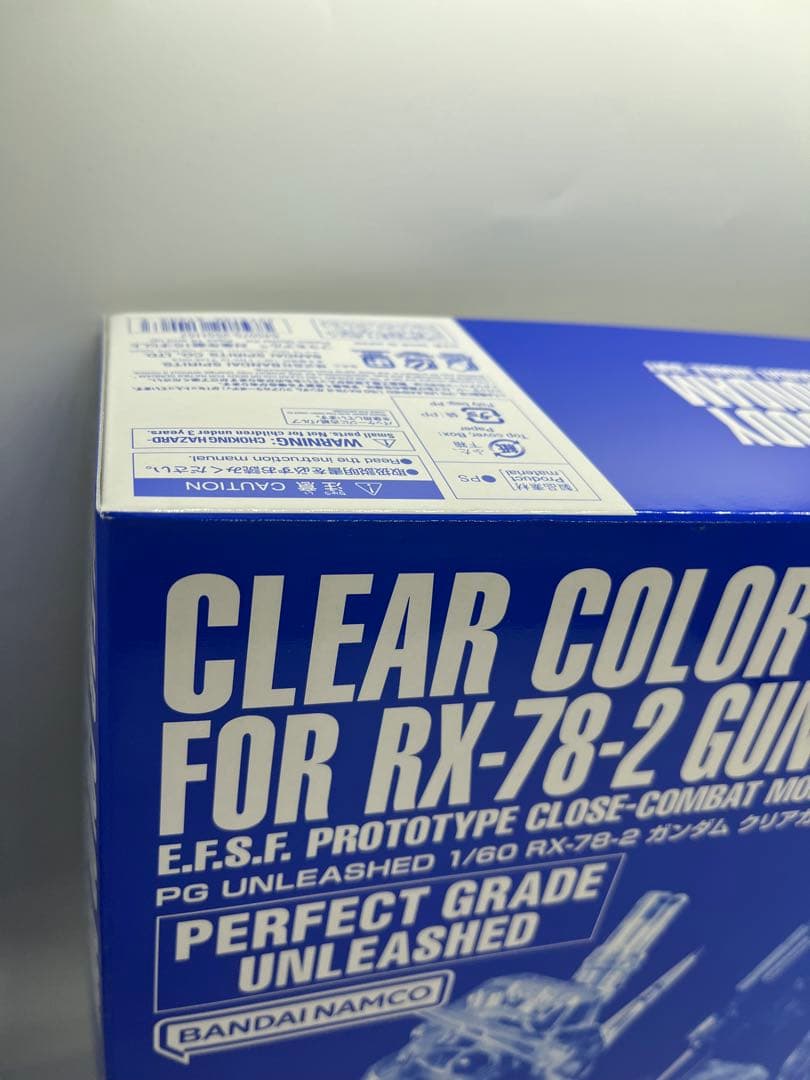 [新品] PG UNLEASHED RX-78-2 ガンダム クリアカラー ×3