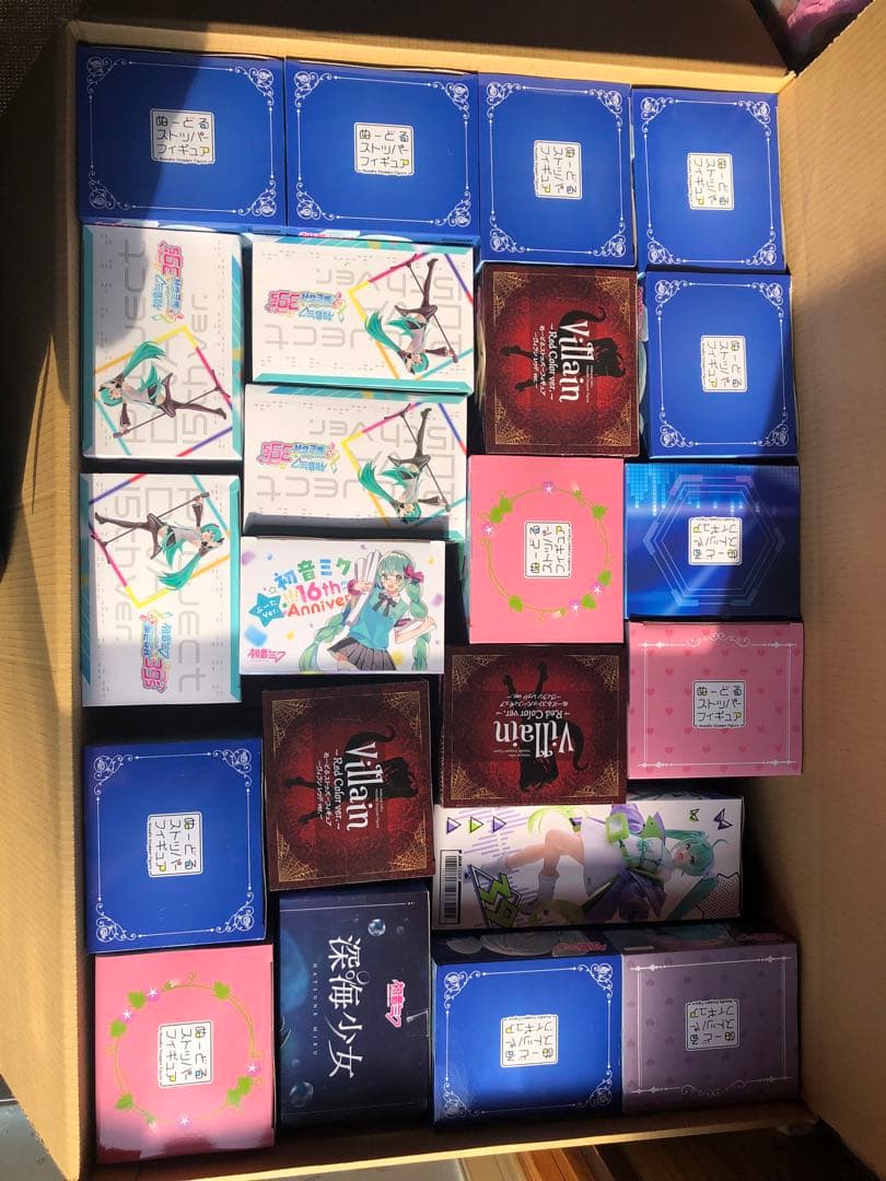 初音ミク　フィギュア　ぬースト　青薔薇　ヴィラン　39 朝顔　66個