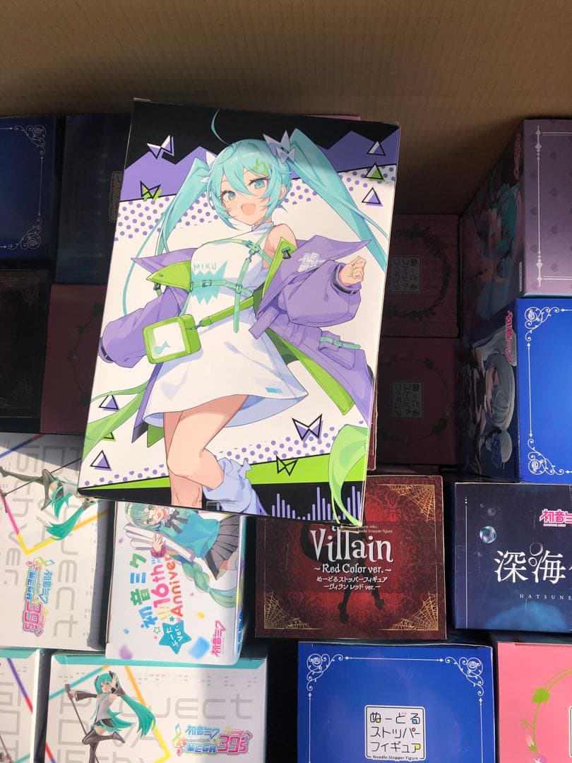 初音ミク　フィギュア　ぬースト　青薔薇　ヴィラン　39 朝顔　66個