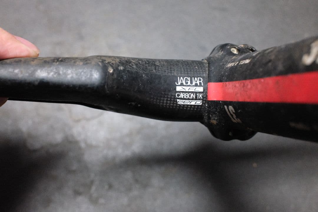 ピナレロ　Jaguar xfc エアロカーボンハンドル 1K ブラック