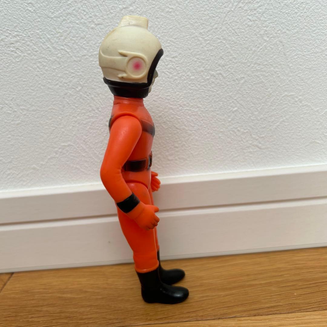 当時物　ブルマァク 五隊員セット MAT隊員 ソフビ ウルトラマンA 中間サイズ