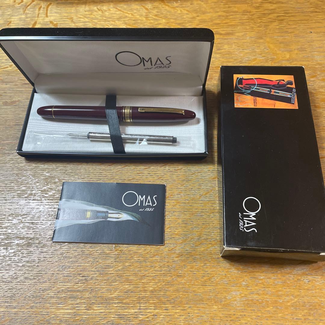 【OMAS 】オマスローラーボールペン箱付き