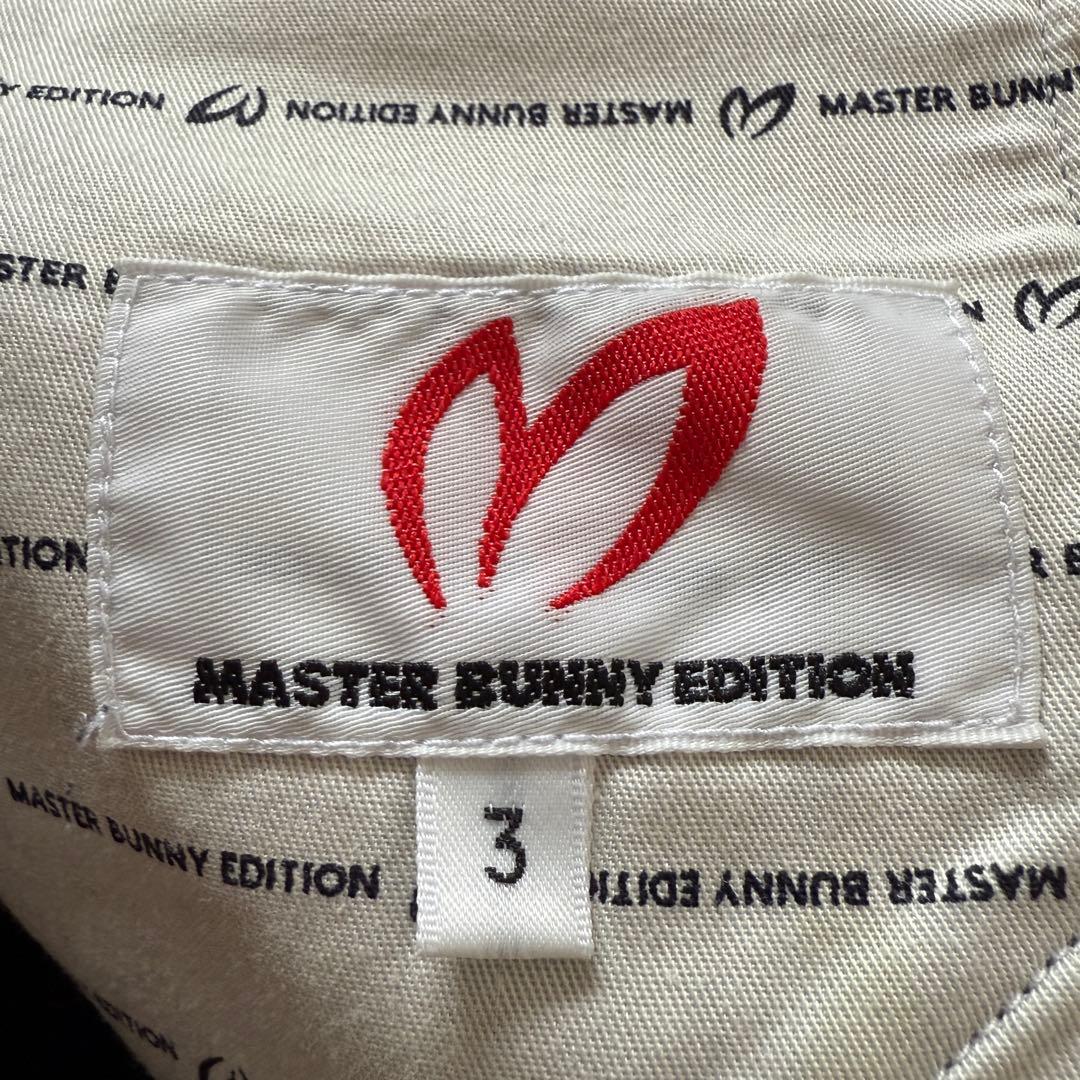 裏起毛　マスターバニー　パンツ　3 S ネイビー　黒　紺　暖パン　ウォームパンツ