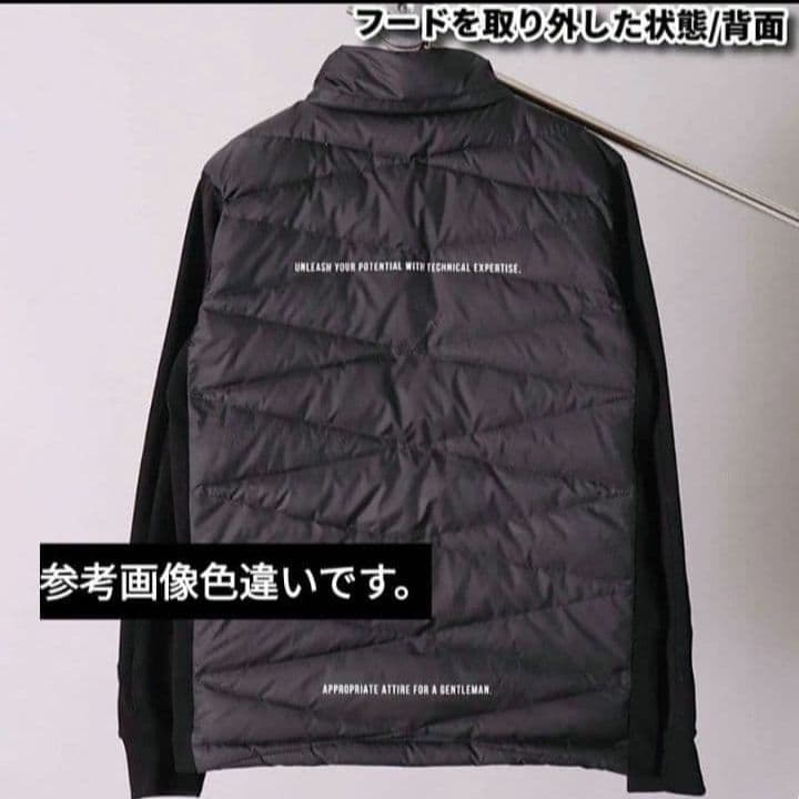 LUXE/R GOLF ダウンフェザー&裏起毛ジャケット45761BGM②