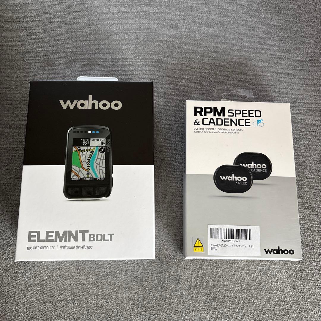 【即購入✖️】WAHOO ELEMNT BOLT v2 [WFCC5] サイコン