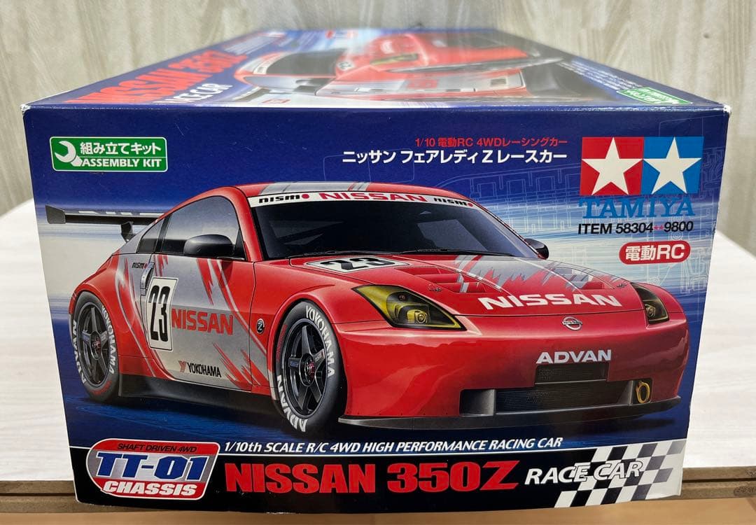 TAMIYA ニッサンフェアレディZレースカー　1/10