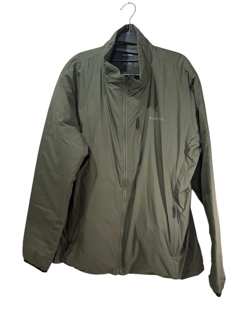 【防寒】シマノ WJ-055W インサレーションJK L カーキ冬釣り　新品