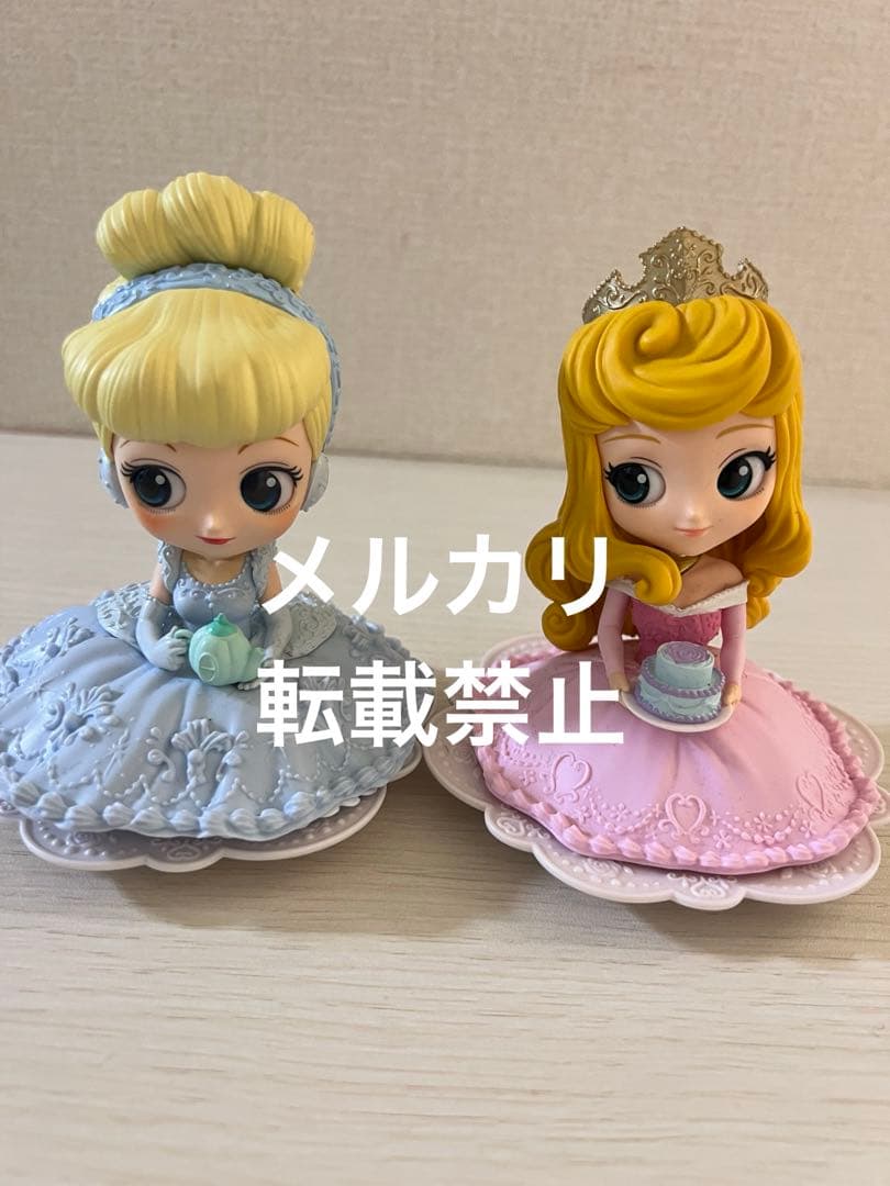 ディズニープリンセス Qposket 16体セット