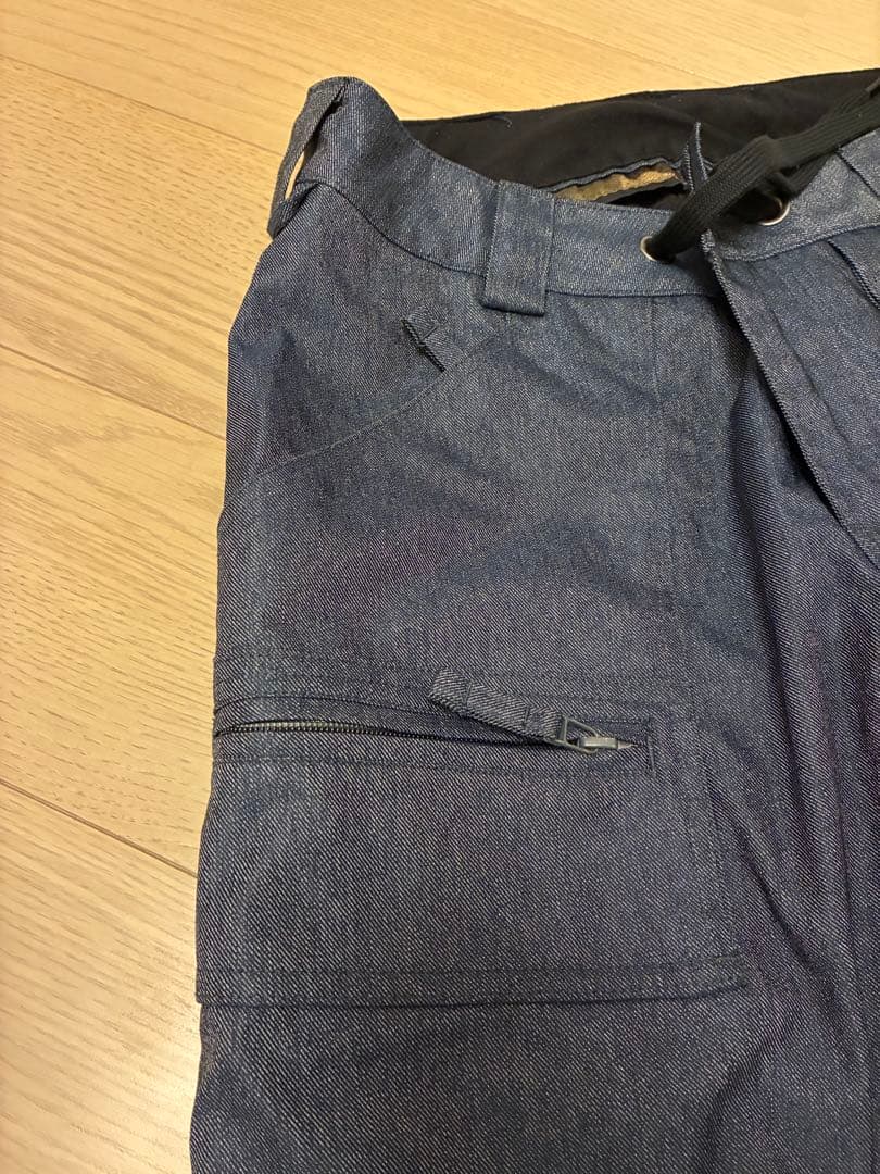 BURTON スノーボードパンツ デニム　雪作業
