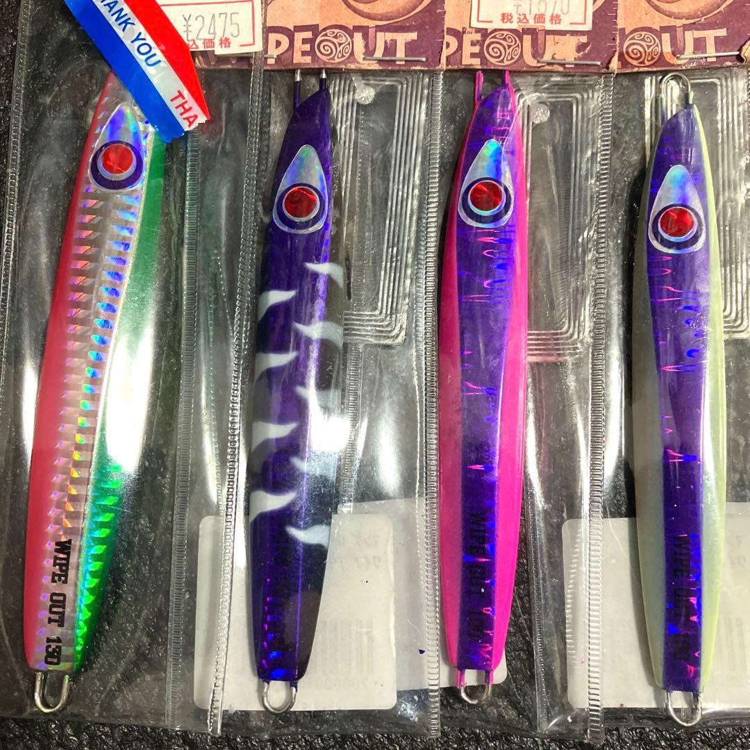 マングローブスタジオ　ワイプアウト　ショート　80〜130g 太刀魚メタルジグ