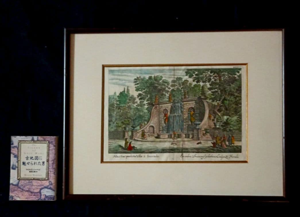 お値下げ　古典版画　1685年　FALDA 「Villa Frescada」