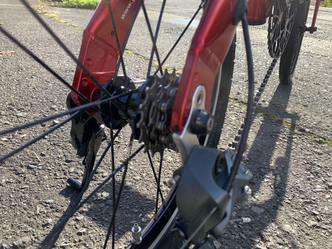 【即乘】送料無料 RENAULT折り畳み自転車 FORGED 3速ミニベロ小径車